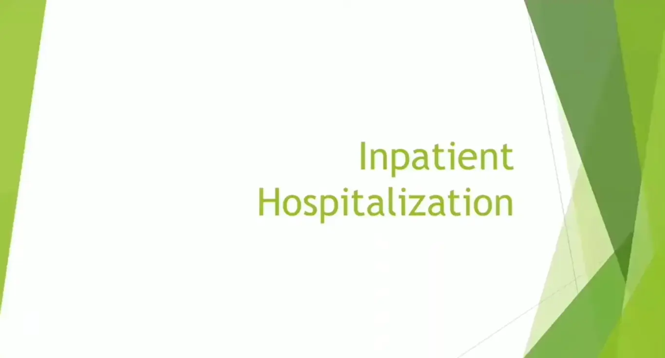 Inpatient Hospitalization